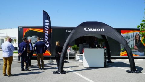 Canon truck with hybrid solutions embarks on a two-month tour in five countries in the region