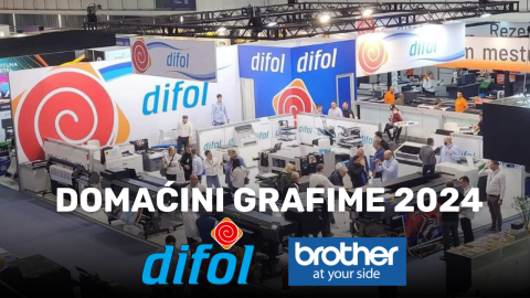 Difol and Brother as hosts of Grafima 2024 fair