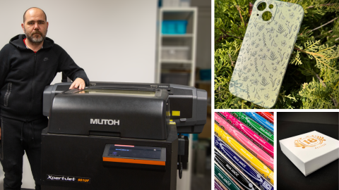 How does the Mutoh XpertJet 661 UF UV printer return the love to the printing house JAK?
