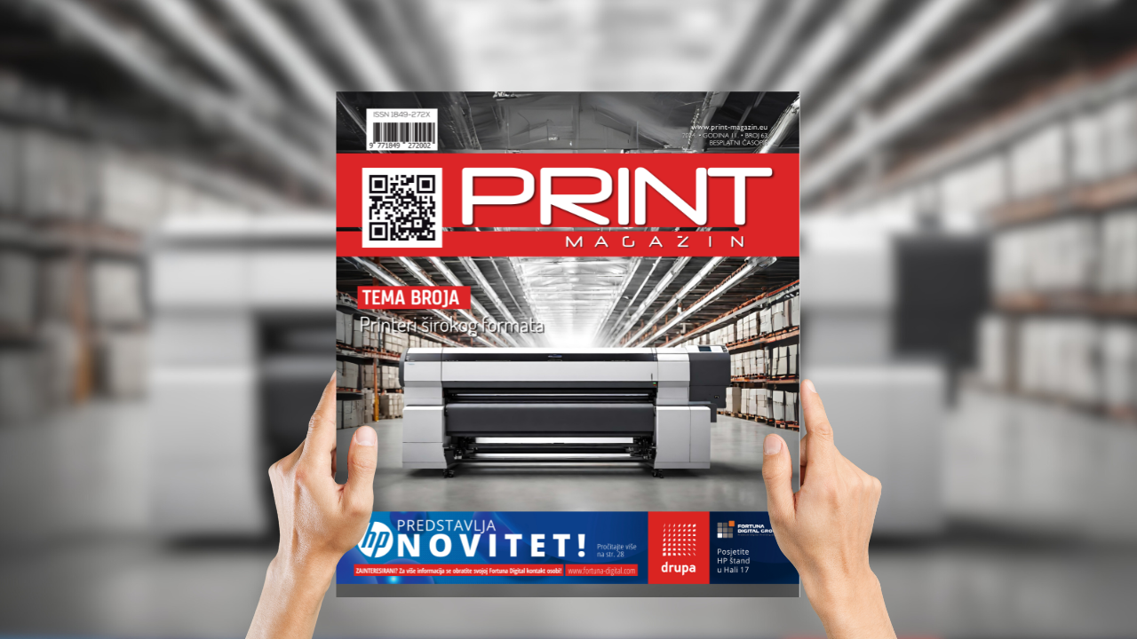 Treći Print Magazin u 2024. kao temu broja donosi entry level štampu širokog formata