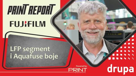 Print Report drupa 2024: Fujifilm LFP segment i Aquafuze boje