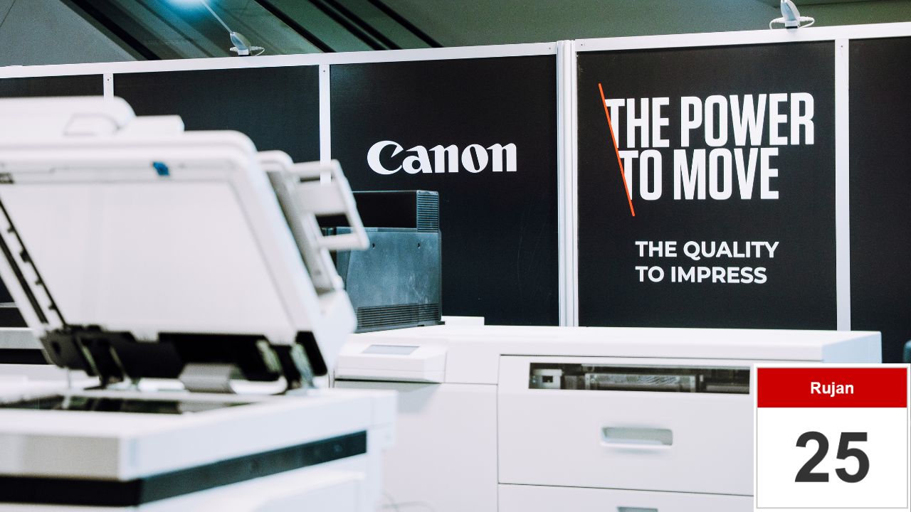 Canon Print Solutions Day: vrhunske rešitve digitalnega tiska v živo v Ljubljani