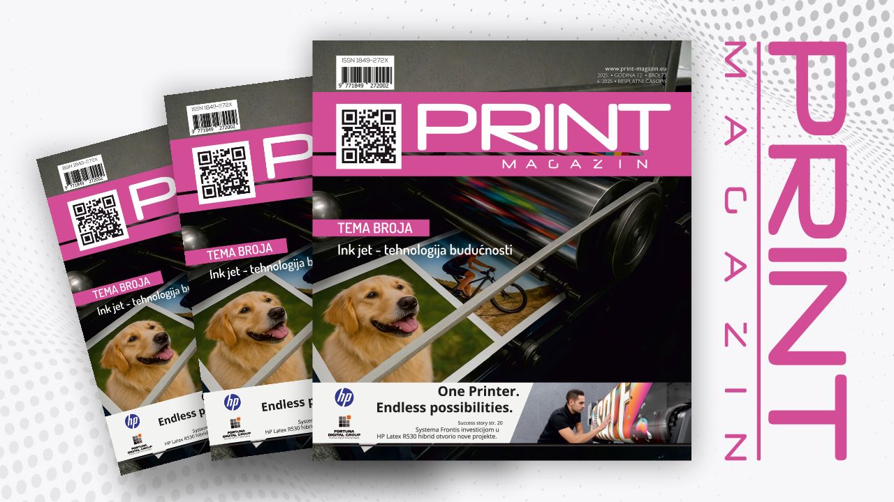 Novi broj Print Magazina istražuje snagu ink jet tehnologije