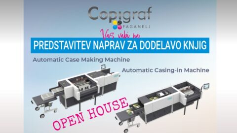 Copigraf Faganelj organizira Open House posvećen doradi knjiga