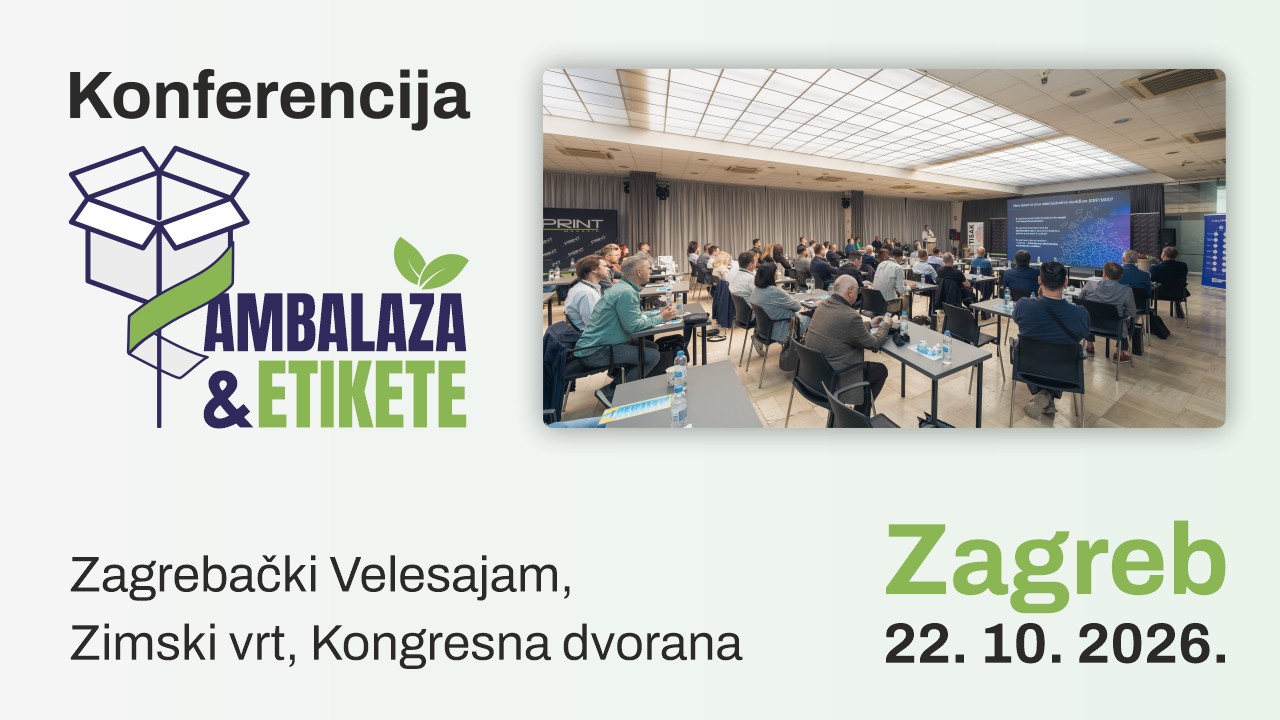 AI, PPWR i autonomni tisak – poznate prve teme predavanja na konferenciji Ambalaža i etikete